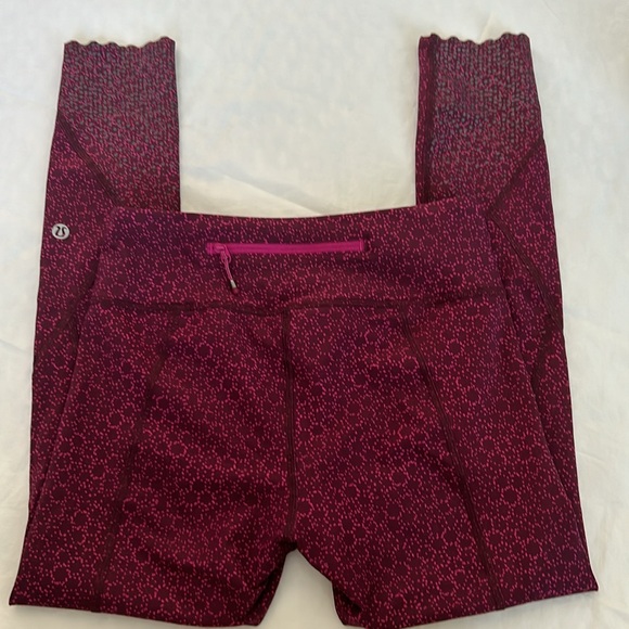 Lululemon Tight Stuff Leggings Tights Size 4 - Picture 4 of 12